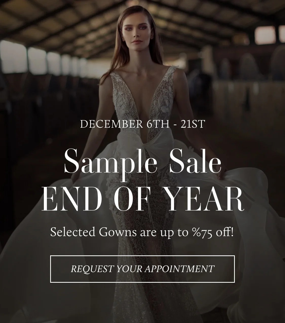 Sample Sale End of Year at Nouvelle Vogue Mobile